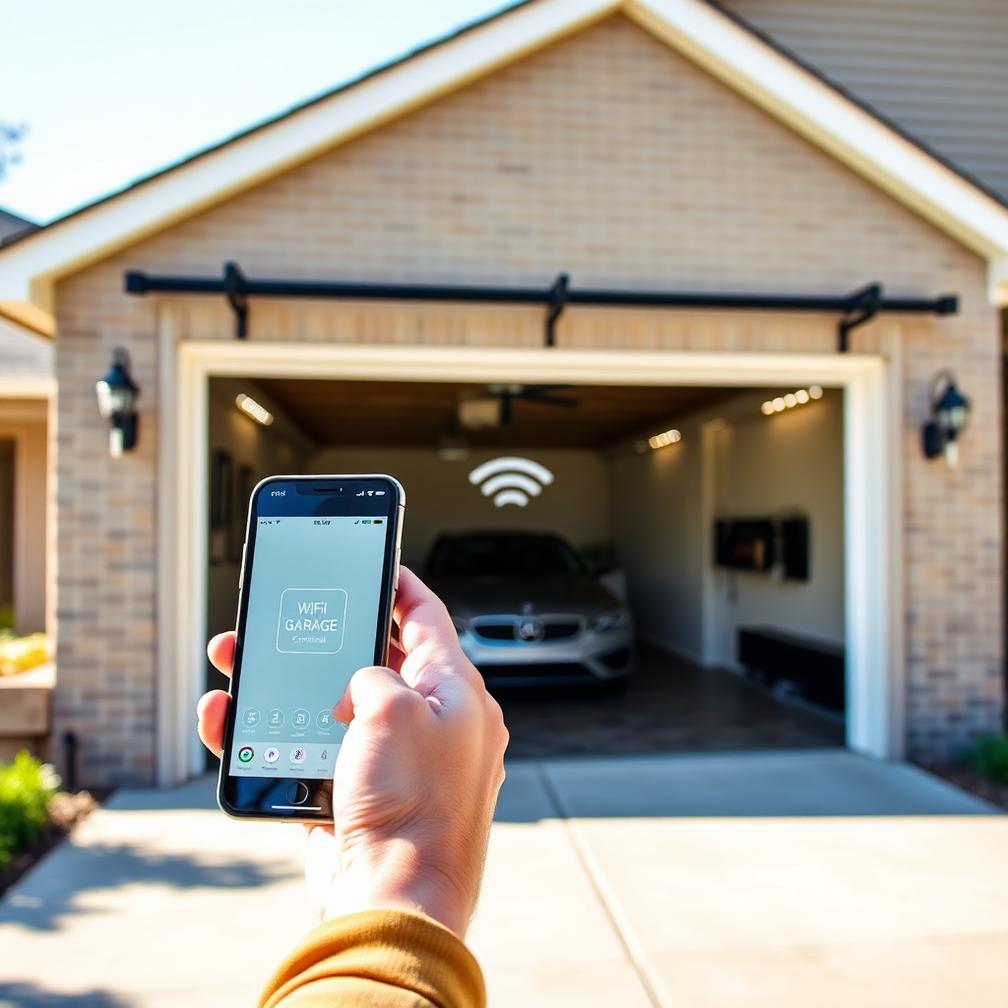 Smart Wi-Fi openers installed by 24hr Garage Door Installation in the GTA